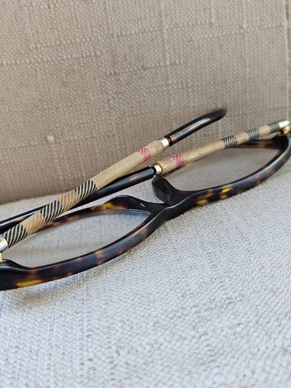 Burberry London Eyeglasses/Glasses Frame Brown Tortoise 53[]16 Made in Italy - Picture 7 of 13